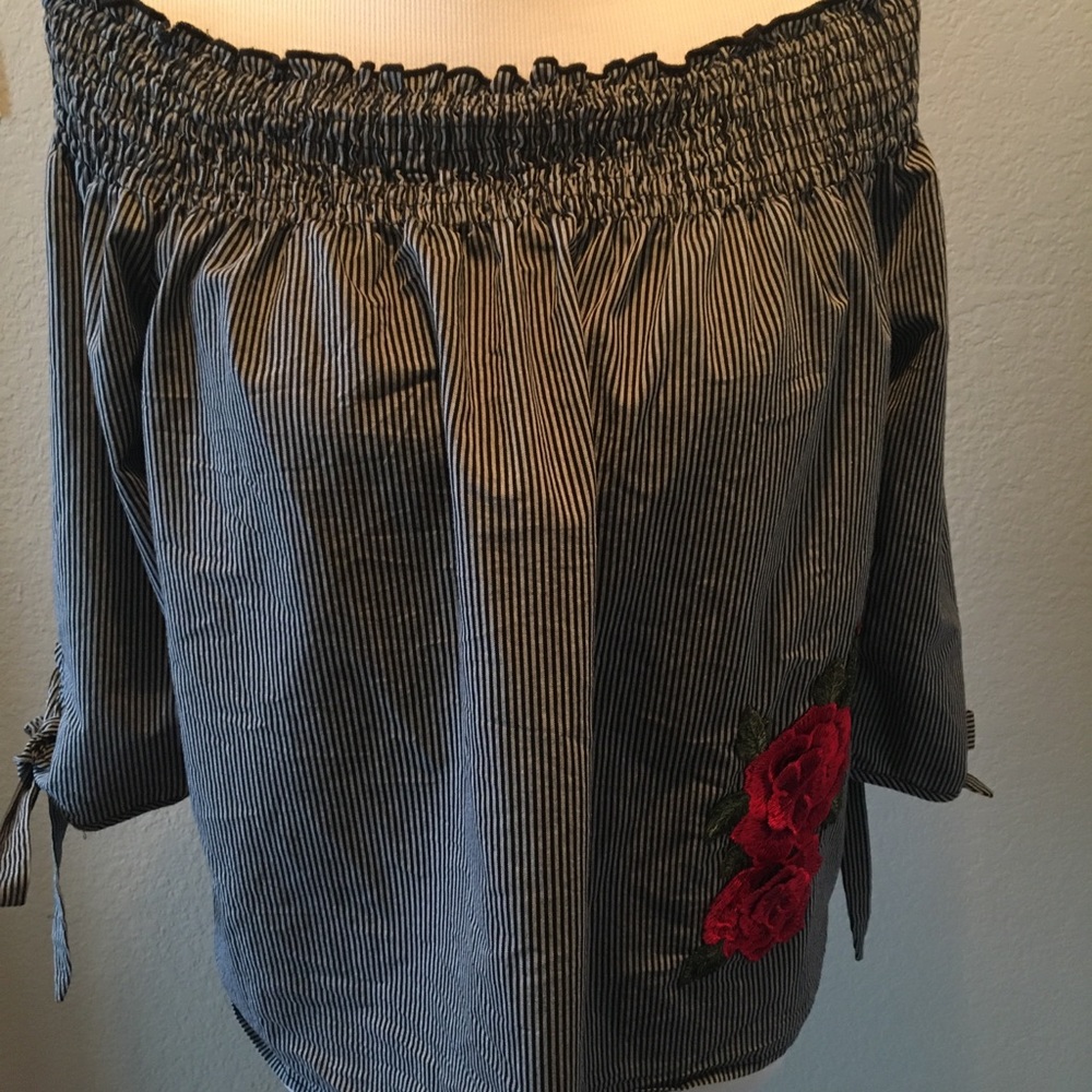 Practically new off the shoulder top